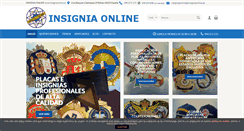 Desktop Screenshot of insigniaonline.es